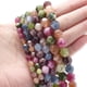 thumbnail image 2 of Cuentas de turmalina facetadas de colores, cuentas de piedra Natural para fabricación de joyas, abalorios, pulseras, collares, accesorios, 6/8/10mm Tan Jianjun  unisex, 2 of 2