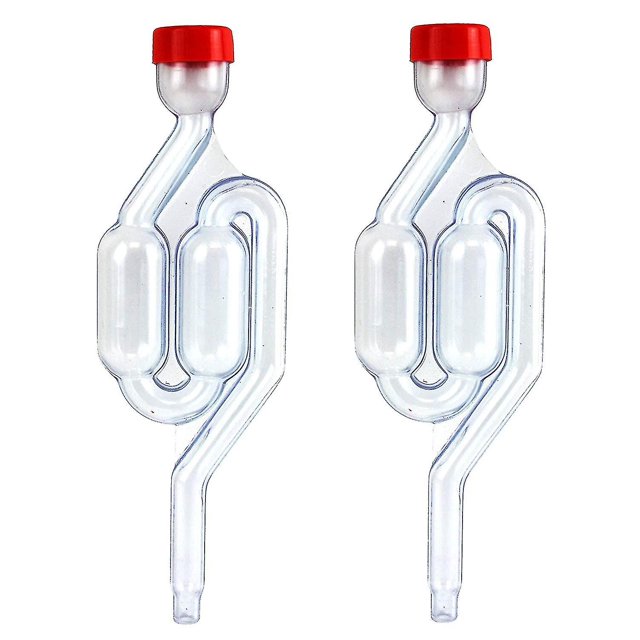 2x esclusas de aire de fermentación de alta calidad para Elaboración de cerveza y vino en casa