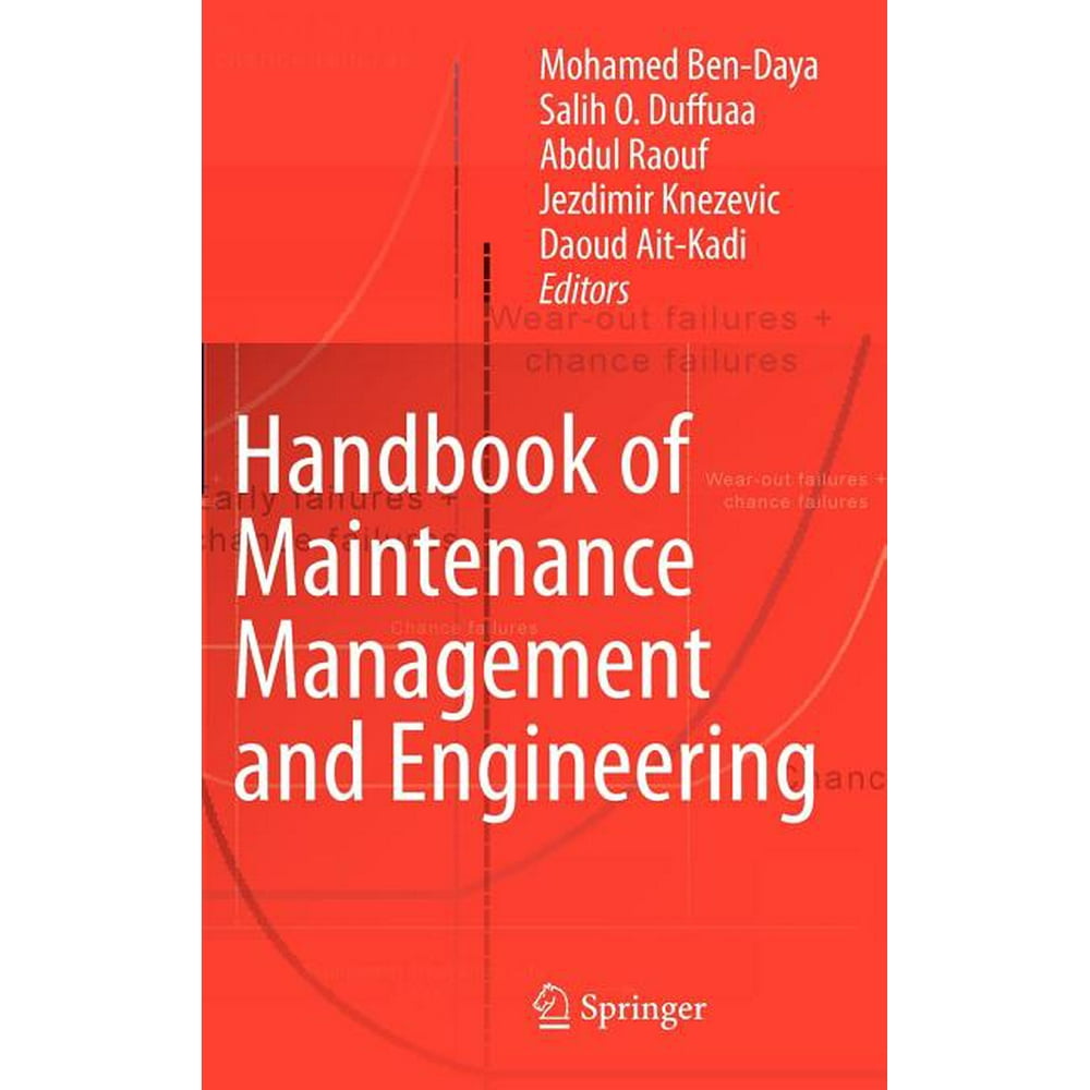 Handbook of Maintenance Management and Engineering (Hardcover