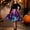 Pink, variant on Piuwrlz Girls Halloween Party Dresses Kids Girl Cos Perform Dress Multicolor Size 9 Years