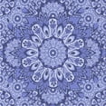 thumbnail image 1 of Ahgly Company Machine Washable Indoor Square Transitional Jeans Blue Area Rugs, 4' Square, 1 of 7