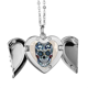 thumbnail image 1 of Gray Skull Mexico cultura nacional ilustración Alas de ángel collar colgante regalo de moda Unbranded M, 1 of 3