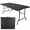6ft -Black, variant on Everyday Home 6-foot Folding Table for Camping, Parties, and Dining (Black)