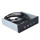 thumbnail image 4 of 4 panel Frontal de la Unidad Ócica de Puerto USB, enchufe y reproducción reproductiva de compatibilidad completa conveniente bahía de unidad Ócica para uso profesional para fines, 4 of 7