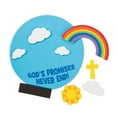 thumbnail image 4 of Fun Express God’s Promises Never End Craft Kit – Religious Themed Craft Kit for Kids Perfect Sunday School Church Activities and Faith-Based Projects Includes Craft Projects for Children – 12 Pieces, 4 of 4