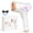 White-Gold, variant on IPL Laser Hair Removal for Women and Men, JOOYEE 9 Energy Levels & 3 Modes,Long Lasting and More Rapid,Hair Remover Device at-home for Body Face Bikini Bikini Line-Purple