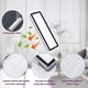 thumbnail image 5 of Funda de encaje para mesita de noche, microondas, refrigerador, funda de toalla, funda antipolvo, estilo 2, 5 of 5