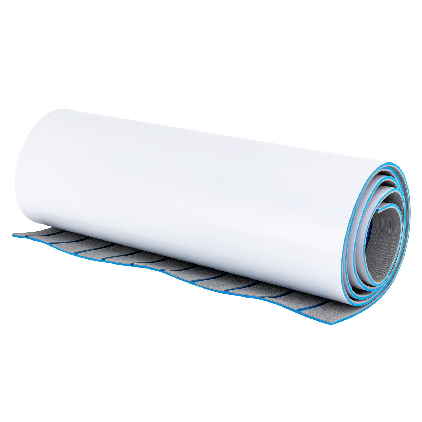 Boat Flooring EVA Foam Decking Sheet Faux Teak Marine Mat Marine Carpet Cooler Tops Seating Non-Slip Self-Adhesive Flooring Material for Motorboat RV Yacht Kayak Swimming Pool 95" x 24"