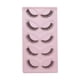 thumbnail image 1 of Unique Bargains 5 Pairs Soft 5D False Eyelashes for Makeup Black, 1 of 5