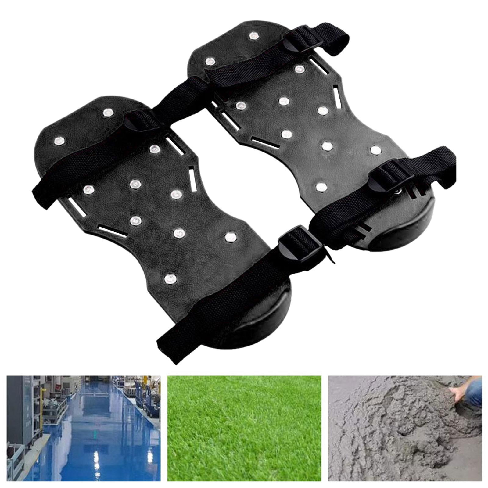Aymzbd Lawn Aerator Shoes ,Aerator Lawn Tool,Aeration Shoes for Lawn, Aerator Shoes for Black