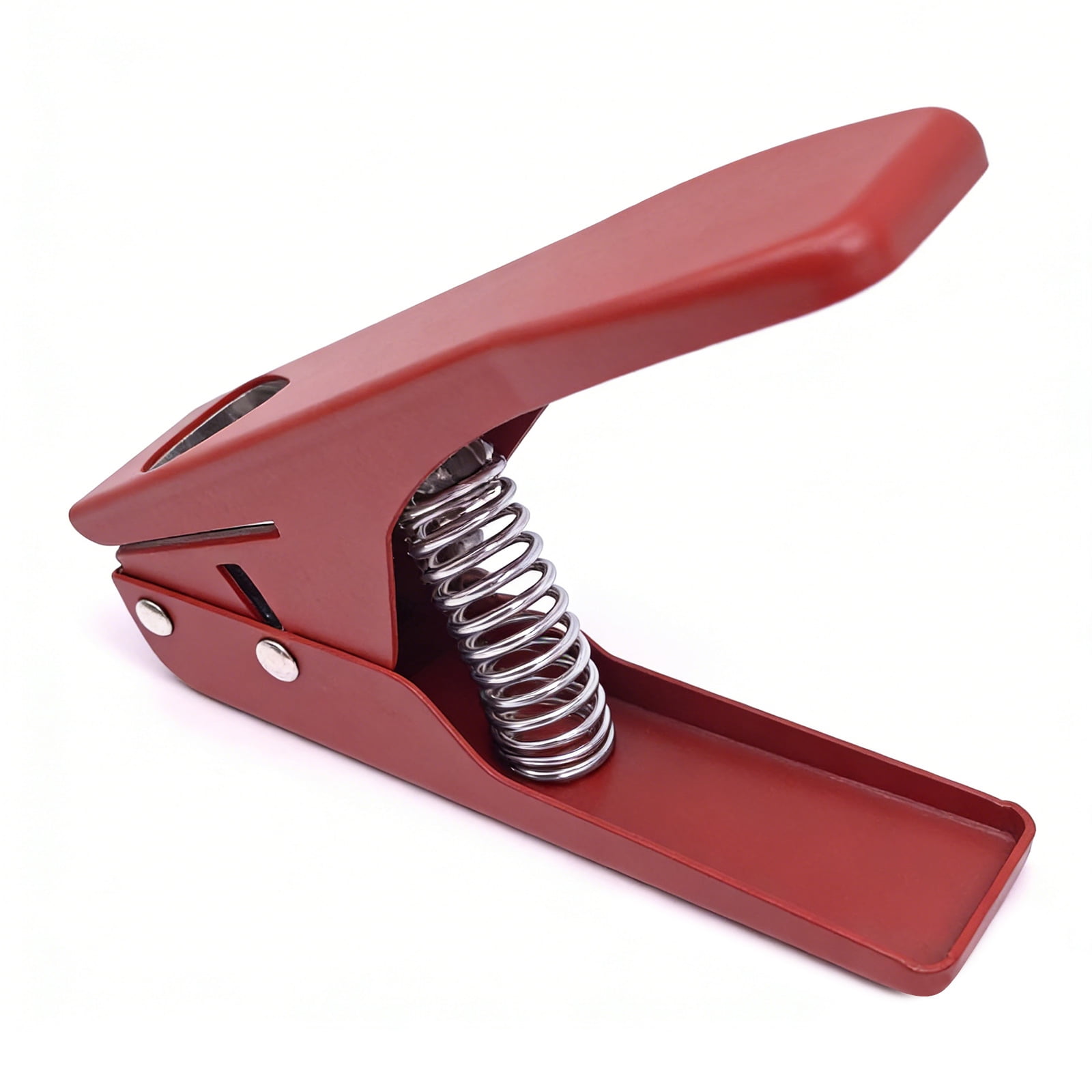 Guitar Pick Cutter with Steel Blade for Customs Plectrums Ergonomic Handle and Strong Construction for Music Projects