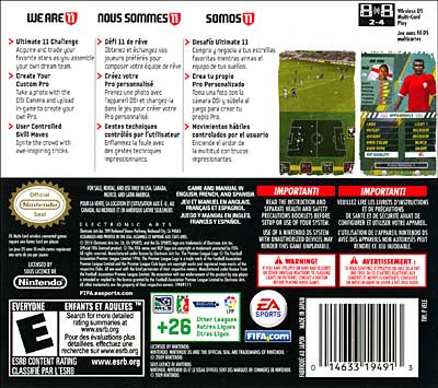 FIFA Soccer 11 (Nintendo DS) - image 2 of 7