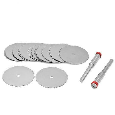 

Tiyuyo 10PCS Woodworking Round Saw Blades Wood Disc Rotary Cutting Tool (32mm)