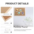 thumbnail image 4 of HLONK Bulletin Board Reminder Notice Creative Office Hangable Practical Display Pegboard, 4 of 6