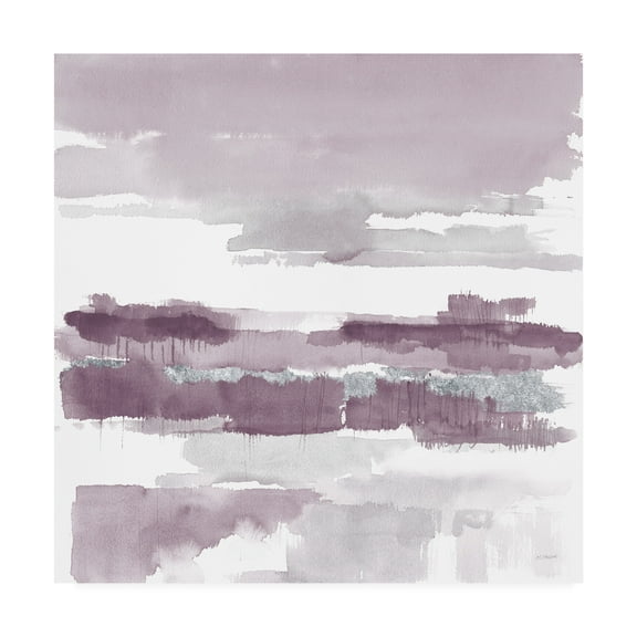 Trademark Fine Art 'Amethyst Wetlands' Canvas Art by Mike Schick