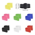 thumbnail image 3 of 2Pcs Soccer Shoe Lace Bands Youth Soccer Cleat Lace Covers Silicone Shoelaces Covers Protector for Soccer Cleats, 3 of 9