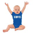 thumbnail image 3 of Love Autism Awareness Puzzle Piece Romper Boys or Girls Infant Baby Brisco Brands NB, 3 of 6