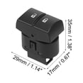thumbnail image 3 of DC 12V Automobile Central Door Lock Switch Button Control 901-035 for Pontiac G5 2007-2010, 3 of 6