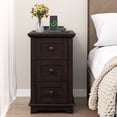 thumbnail image 3 of PLAMLE End Table with 3 Drawers for Living Room,Nightstand Sofa Side Table with Charging Station,End Table., 3 of 8
