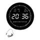 thumbnail image 4 of Reloj Digital LED Macarena despertador redondo calendario cronometraje preciso reloj de escritorio pared para vestíbulos escolares, 4 of 8