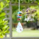 thumbnail image 5 of Colgante de cristal colgante de superficie lisa, fabricante de arcoíris, colgante de Color brillante, adorno de cristal colgante para decoración de ventanas de jardín y hogar, 5 of 7