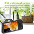 thumbnail image 3 of Industrial with 4.5-inch IPS Color Display 1080P Photos Videos Snake with 8 Borescope IP67 Waterproof 2 Million Pixels Inspection with TF Slot for Maintenance, 3 of 7