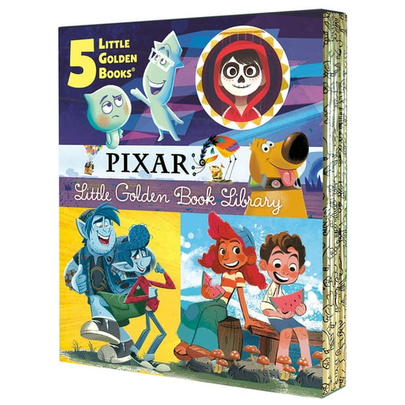 Little Golden Book Pixar Little Golden Book Library (Disney/Pixar): Coco, Up, Onward, Soul, Luca, (Paperback)