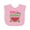AD-Pink, variant on Inktastic First Birthday Watermelon Boys or Girls Baby Bib