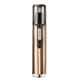 thumbnail image 1 of YD-103 360° Rotary Multi-Functional Electric Trimmer for Nose, Ear, Eyebrow & Facial Hair - Gold, IPX Washable Stainless Steel Cutter Head, Mini Portable Design, Mute Operation, Includes Cleaning, 1 of 6
