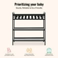 thumbnail image 3 of Dream On Me Emily Changing Table, Black, 3 of 6