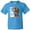 Pacific Blue, variant on Inktastic Bigfoot Trail Hike Hiking Sasquatch Youth T-Shirt