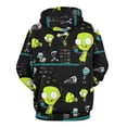 thumbnail image 3 of Invader Zim Show Planet Sweatshirt For Mens And Womens Fashion Hoodies Pullover Athletic Daily Hoody Hooded With Pocket And Drawstring Adult Unisex Sweatshirt Gift, 3 of 8