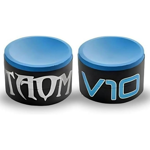 Taom V10 Blue Professional Pool/Billiard Cue Chalk - 2 Pack