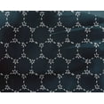 thumbnail image 4 of oneOone Georgette Viscose Fabric Honeycomb Geometric Sashiko Print Fabric by Yard 42 Inch Wide, 4 of 4