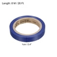 thumbnail image 2 of Uxcell 26Ft Tennis Racket Badminton Racquet Grip Finishing Tapes, Blue 2 Pack, 2 of 6