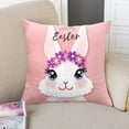 thumbnail image 3 of easter yard decorations Bedside Rabbit Pillowcase Holiday Home Sofa Peach Pillowcase Skin Easter Home Decor, 3 of 4