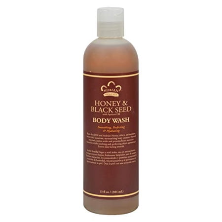 Nubian Heritage Body Wash  Honey and Black Seed  13 Fluid Ounce
