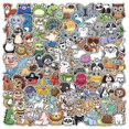 thumbnail image 1 of 100pcs Cute Animal Stickers, Waterproof Vinyl Stickers for Laptop, Bumper, Skateboard, Water Bottles, Computer, Phone, Cute Animal Stickers for Kids T, 1 of 5