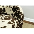 thumbnail image 5 of Fox Hill Trading Julian Mid-Century Accent Chair, Brown Cowhide, 5 of 6