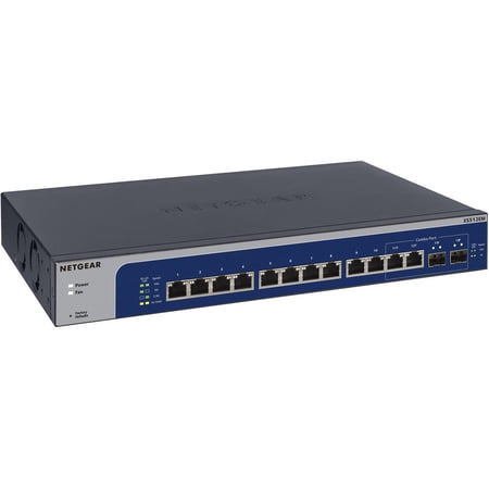 UPC: 0606449129458 | Netgear XS512EM 12-Port 10-Gigabit/Multi-Gigabit Ethernet Smart Managed Plus Switch – XS512EM-100NAS