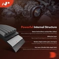 thumbnail image 4 of A-Premium 88.58 Inch Engine Serpentine Drive Belt Compatible with Ford F-59 Commercial Stripped Chassis 2011-2015, F-650 2012-2013/2015 & Mazda 6 2006-2008, MX-5 Miata & Lexus SC430, 4 of 6
