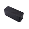thumbnail image 1 of Monstrate Caja de almacenamiento extraíble de plástico, estuche ordenado para cables blancos, organizador de enchufes para el hogar, contenedor Almacenamiento y organización del hogar Negro METRO, 1 of 6