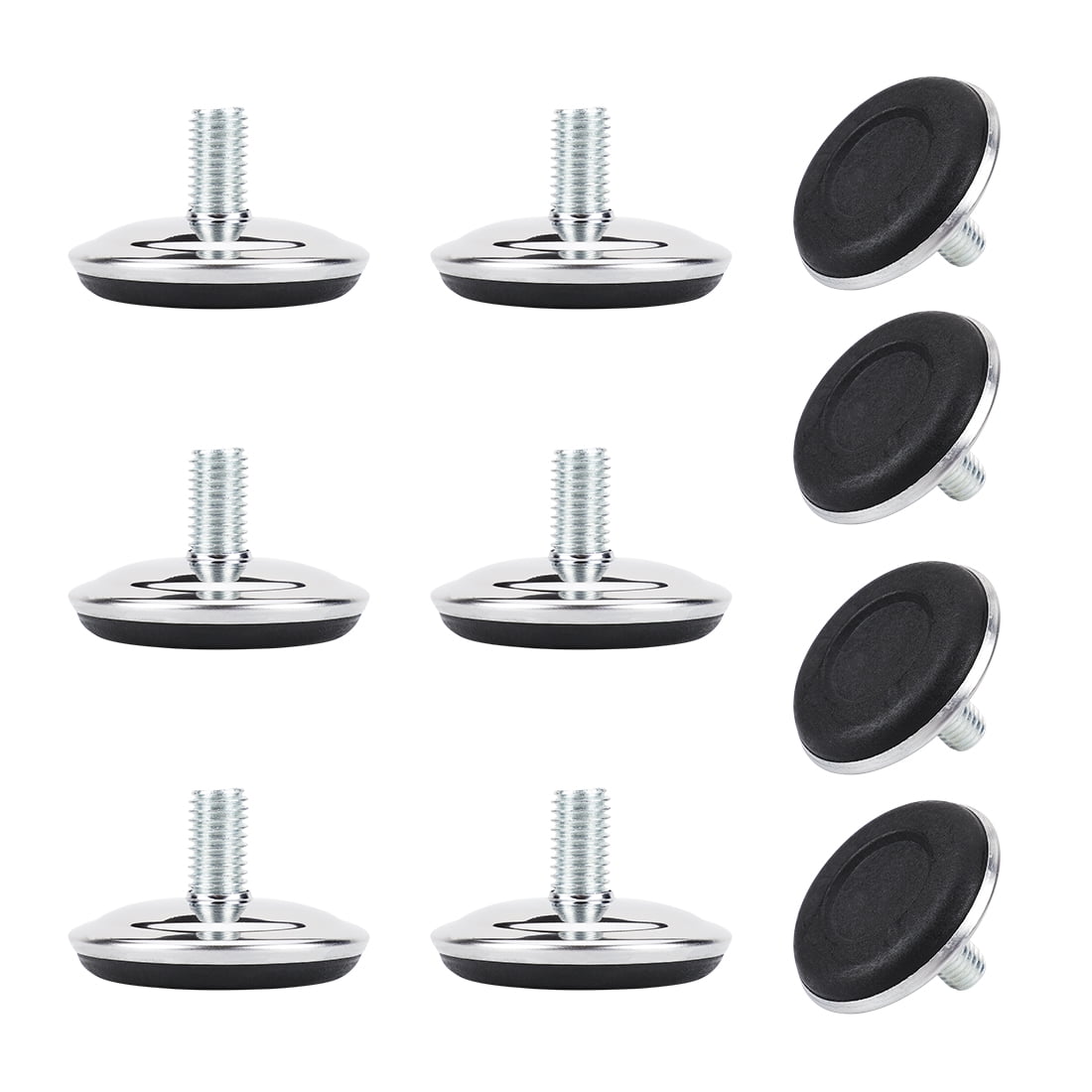 M10 x 17 x 50mm Leveling Feet Adjustable Floor Protector for Chair Leg