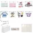 thumbnail image 3 of Binwennn Christmas Ornament Small Christmas Ornament And Teal Christmas Decorations Graduation Clip Ornaments For Gifting Banknotes Checks With Cover Ornaments (8 Pack) (Banknotes Not, 3 of 7