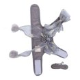 thumbnail image 4 of Juego de arnés y correa para gato, chaleco transpirable con lazo de hada, cuerda para gato para caminar al aire libre, gris hada L, 4 of 5