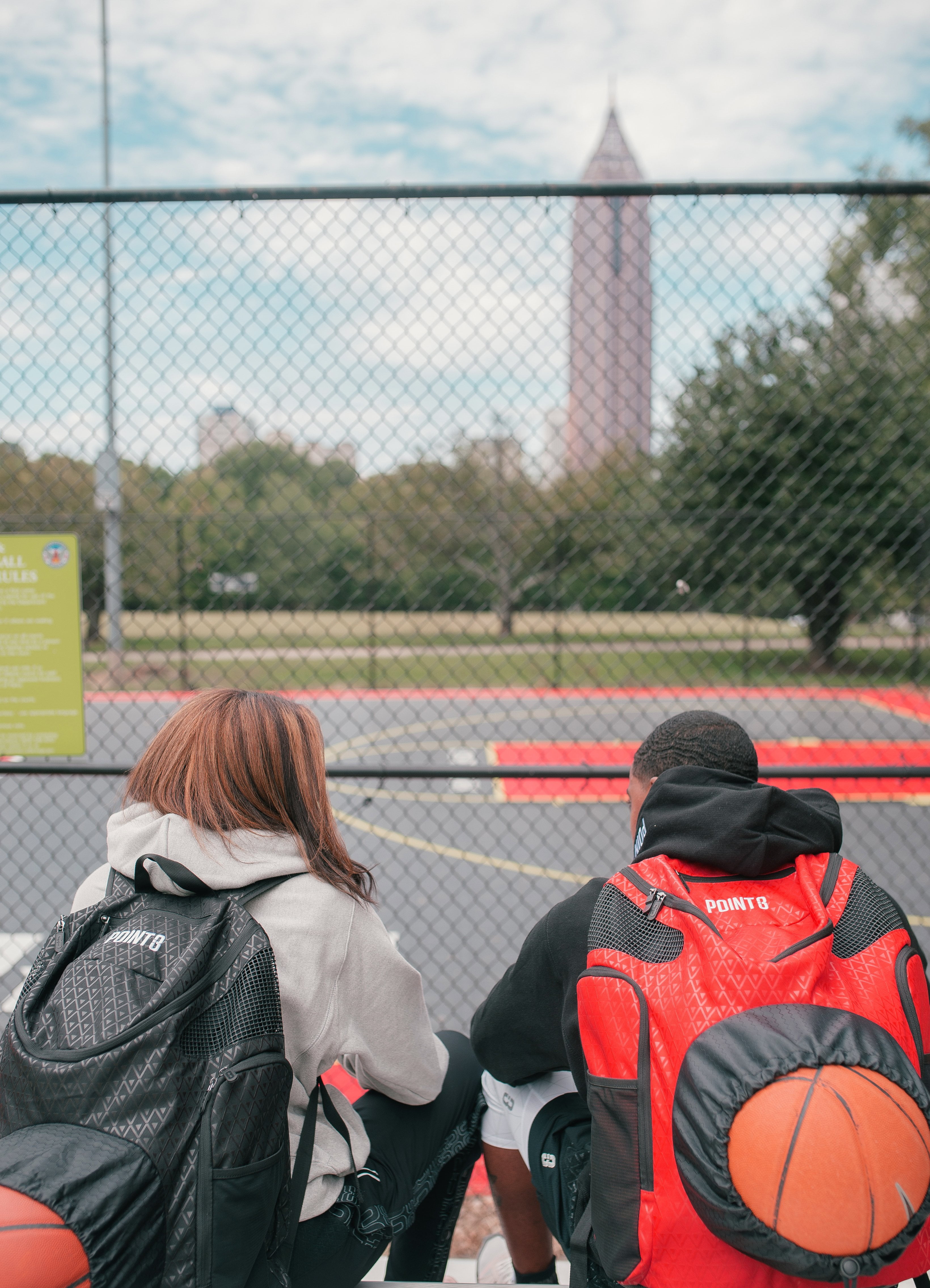 road trip basketball backpack
