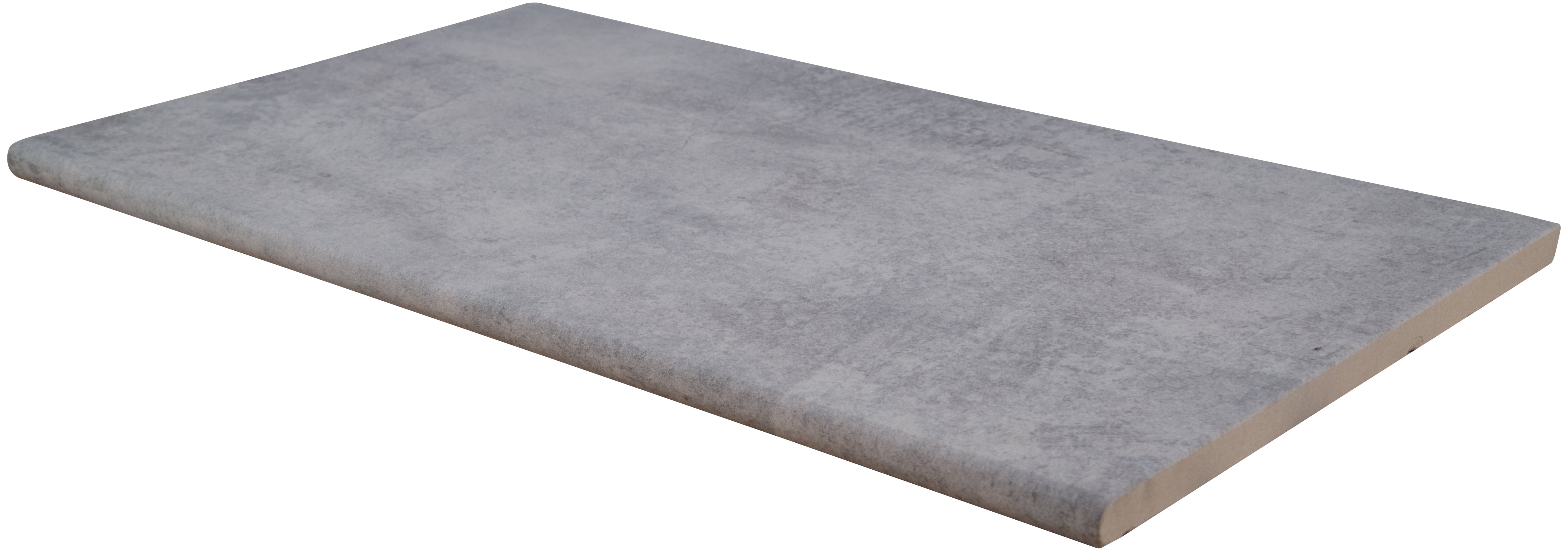 Beton Gray 13 in. x 24 in. Matte Porcelain Pool Coping (4.33 sq. ft. / case)