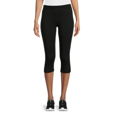 Athletic Works Mid Rise Slim-Leg Capri Legging (Women's), 1 Count, 1 Pack