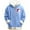 X02 Light Blue, variant on Gyexs Merry Christmas Hoodies for Women Men Sweatshirts with Pockets Funny Santa Oversized Xmas Pullover Women's Fashion Red & Size S