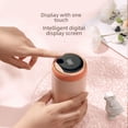 thumbnail image 1 of Taza térmica inteligente de acero inoxidable 316, taza de agua pequeña portátil para mujer, taza simple para estudiantes, impresión grabada, 1 of 5